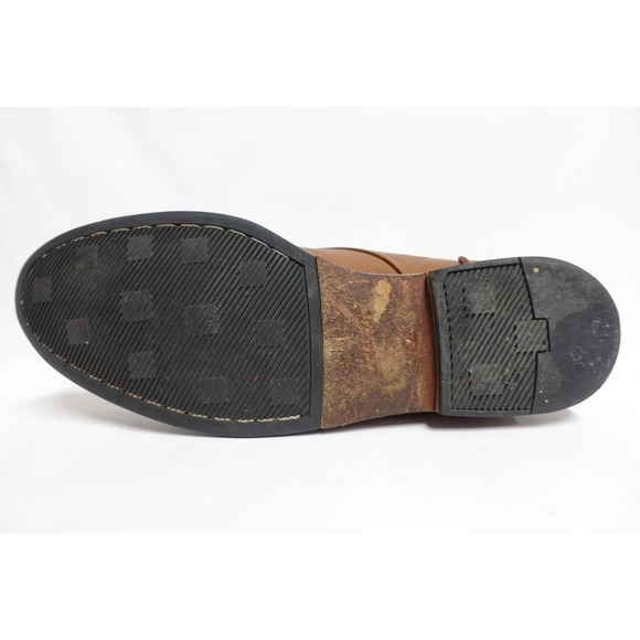 CLARKS Men Chukka Boots 3-Eye Leather Brown Sz 10 M Medium Ankle - Picture 8 of 10